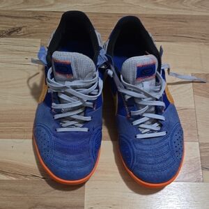  Nike Street Gato Junior indoor IndoorSneakers Royal Blue & Orange 6Y DH7723-480